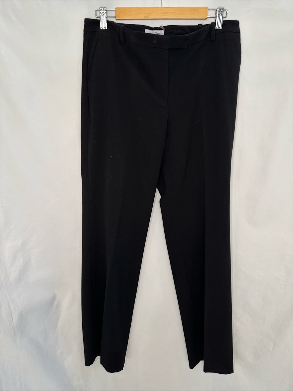 Calvin Klein Women’s Black Dress Pants - Straight Trousers